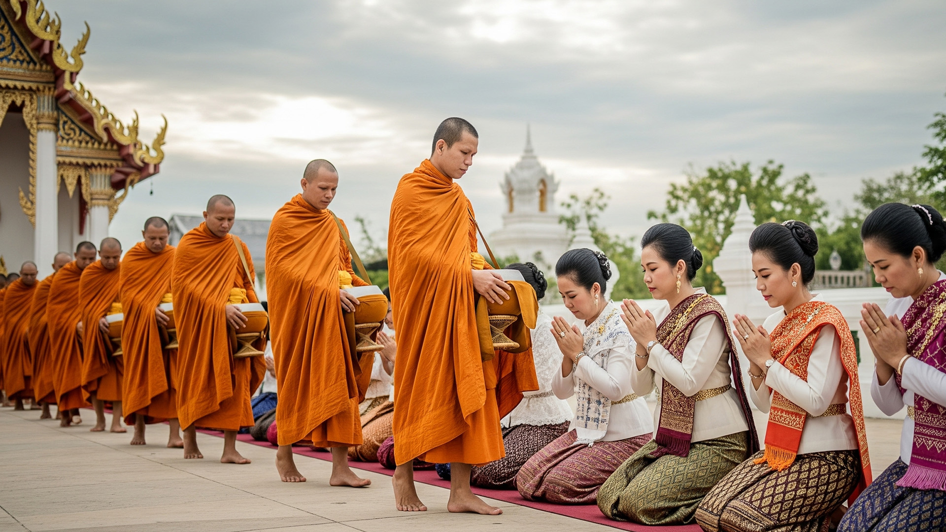 ออกพรรษาและตักบาตรเทโว