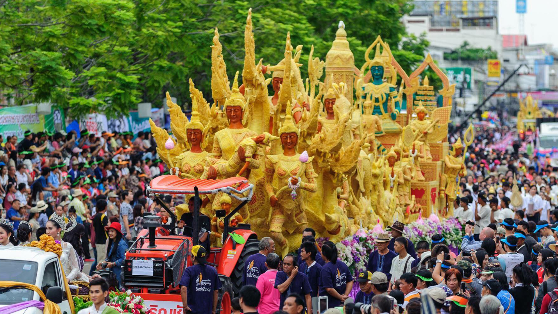 งานแห่เทียนพรรษา อุบลราชธานี