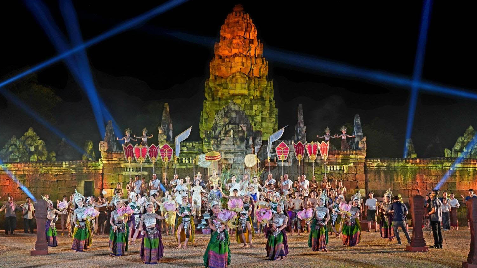 งานแสดงแสงสีเสียง ปราสาทสด๊กก๊อกธม